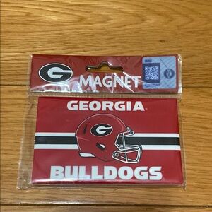 Georgia Bulldogs Red Wall Magnet